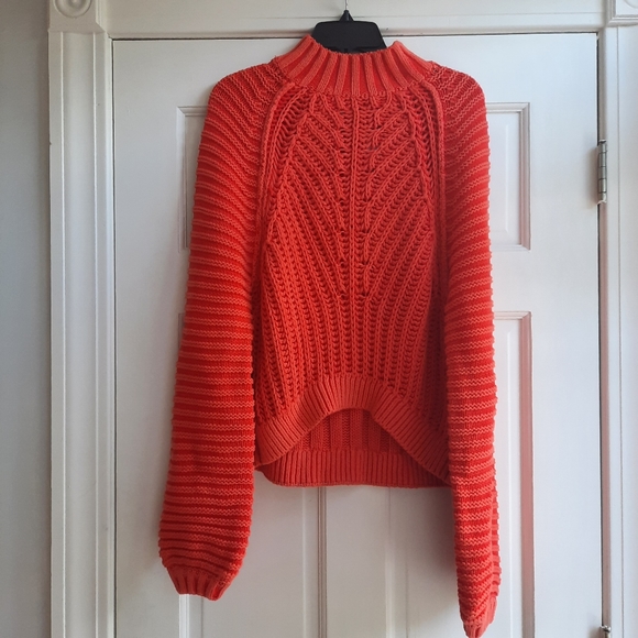 NWT Free People Sweetheart Sweater In Love Glare - Picture 4 of 9